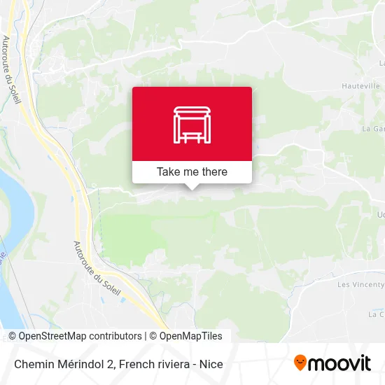 Chemin Mérindol 2 map