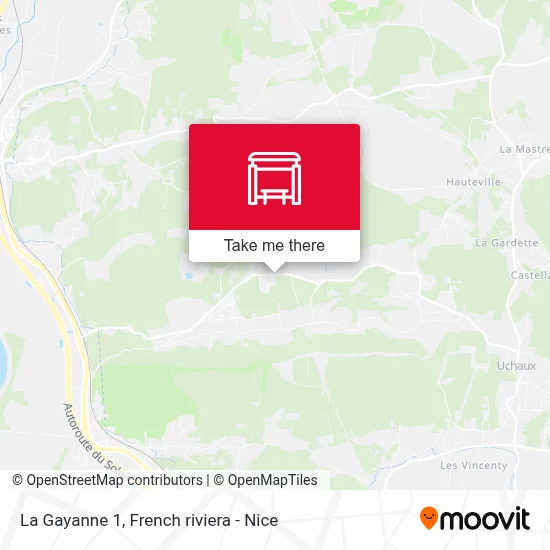 La Gayanne 1 map