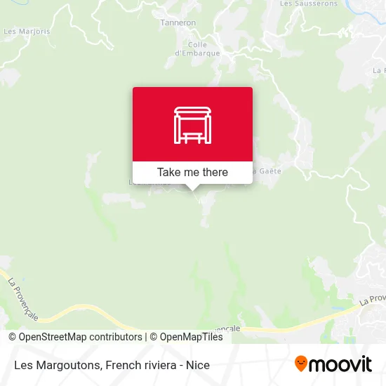 Les Margoutons map