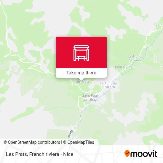 Les Prats map