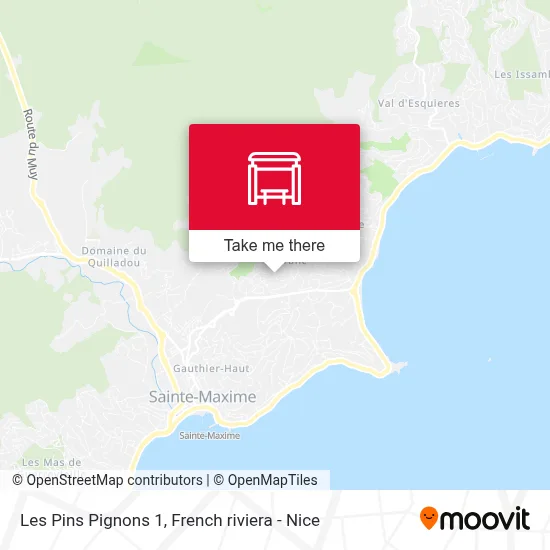 Les Pins Pignons 1 map