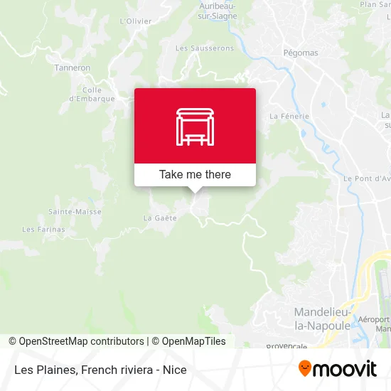 Les Plaines map
