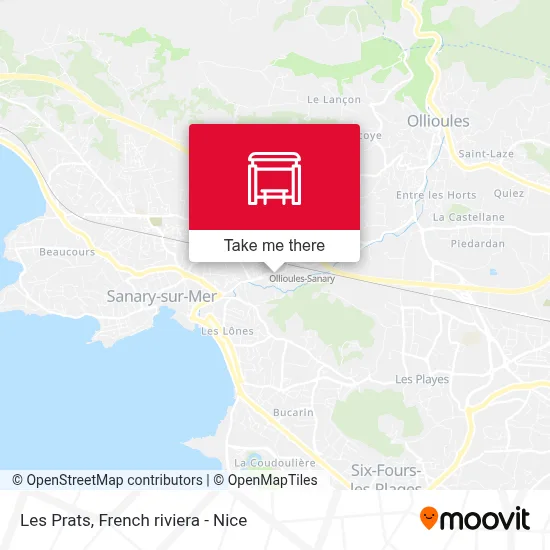 Les Prats map