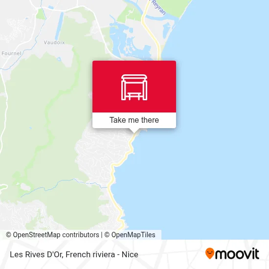 Les Rives D'Or map