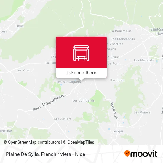 Plaine De Sylla map
