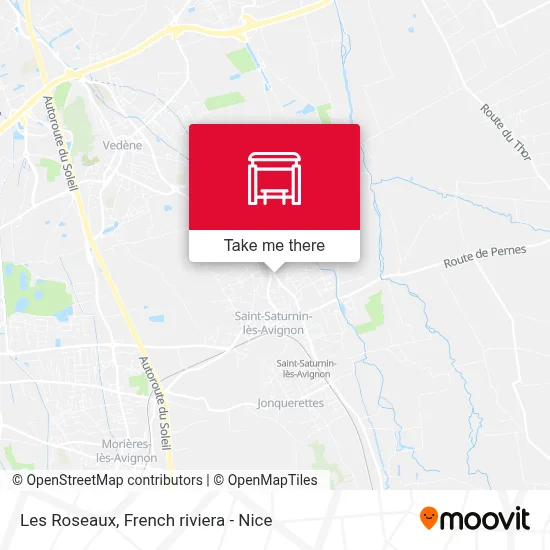 Les Roseaux map