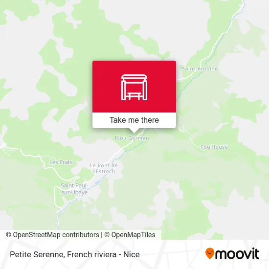Petite Serenne map
