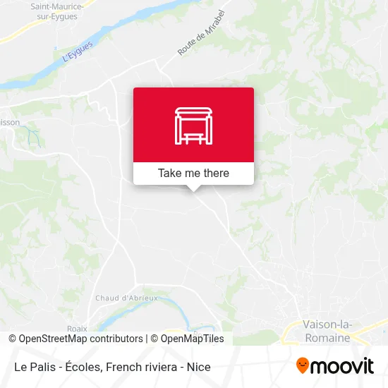 Le Palis - Écoles map