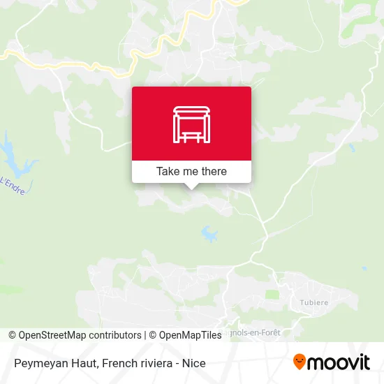 Peymeyan Haut map