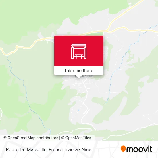 Route De Marseille map