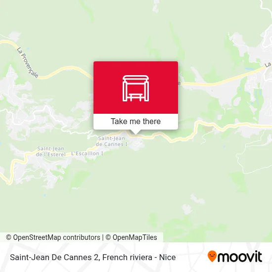 Saint-Jean De Cannes 2 map