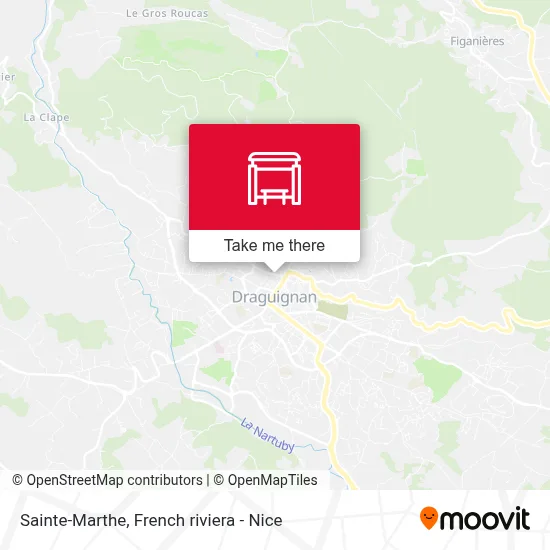 Sainte-Marthe map