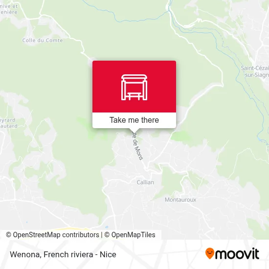 Wenona map