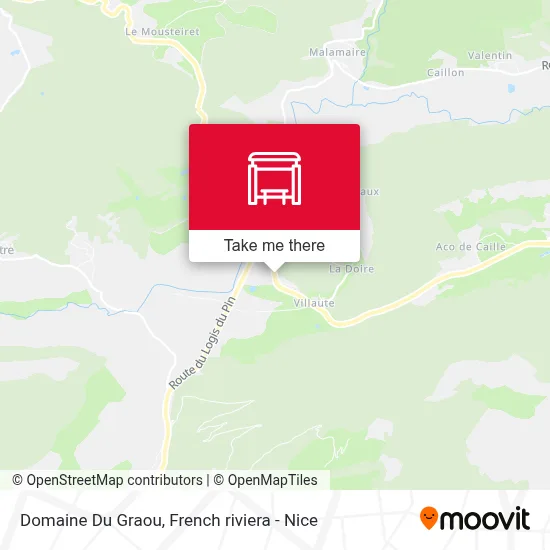 Domaine Du Graou map