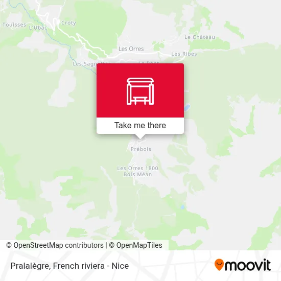 Pralalègre map
