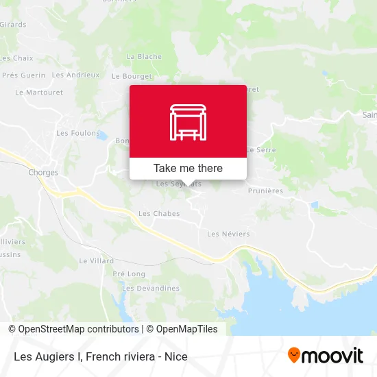 Les Augiers I map