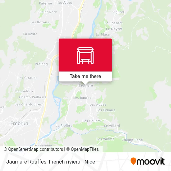 Jaumare Rauffes map