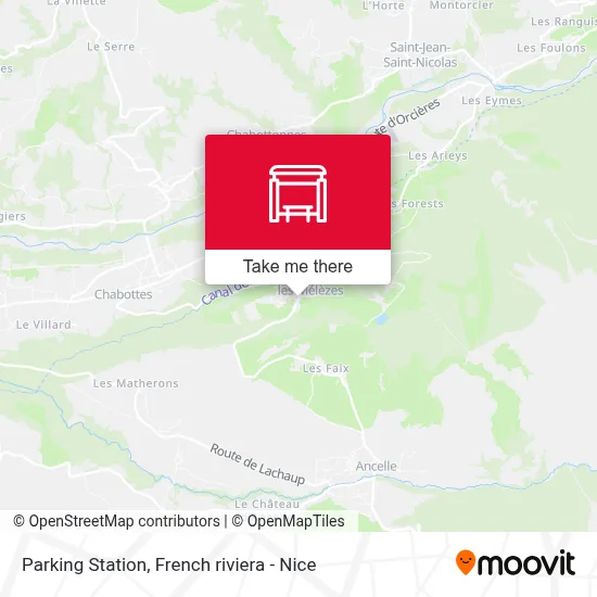 Parking Station map