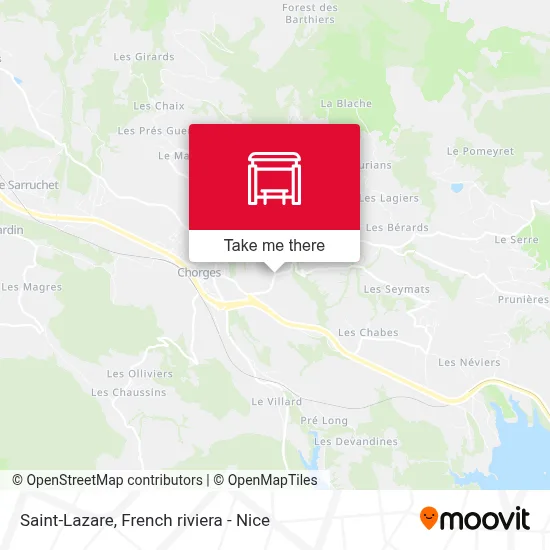 Saint-Lazare map