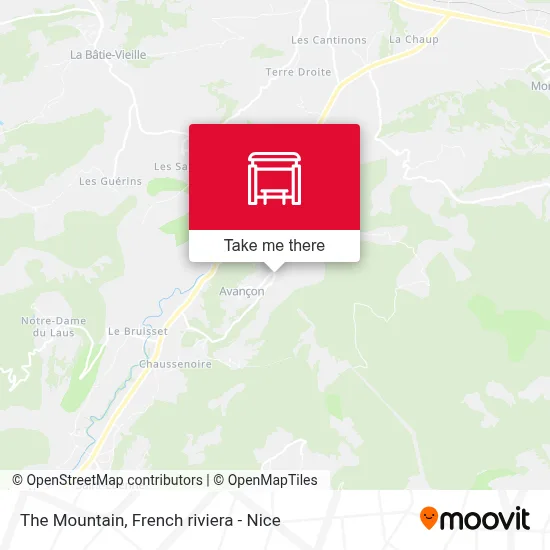 La Montagne map