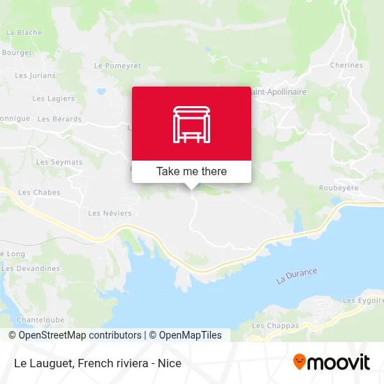Le Lauguet map