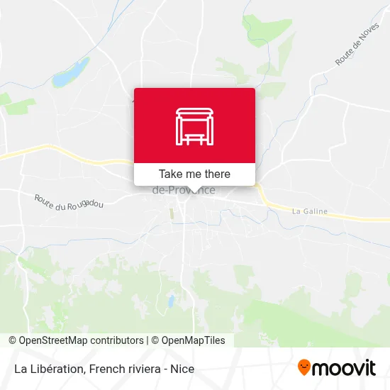 La Libération map