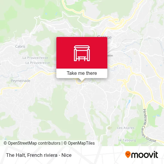 Mapa La Halte