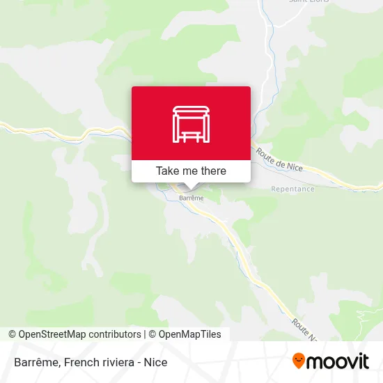 Barrême map