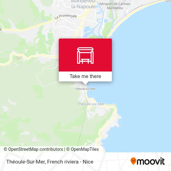 Théoule-Sur-Mer map