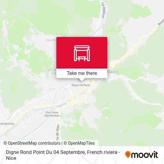 Digne Rond Point Du 04 Septembre map