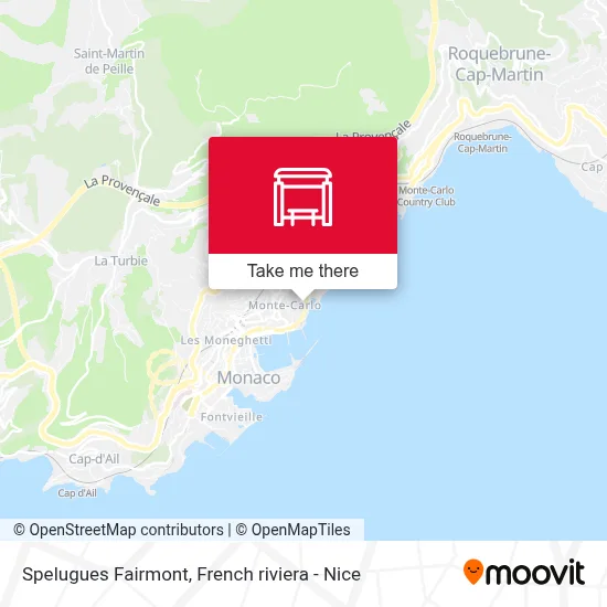Spelugues Fairmont map