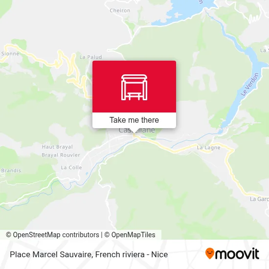 Place Marcel Sauvaire map