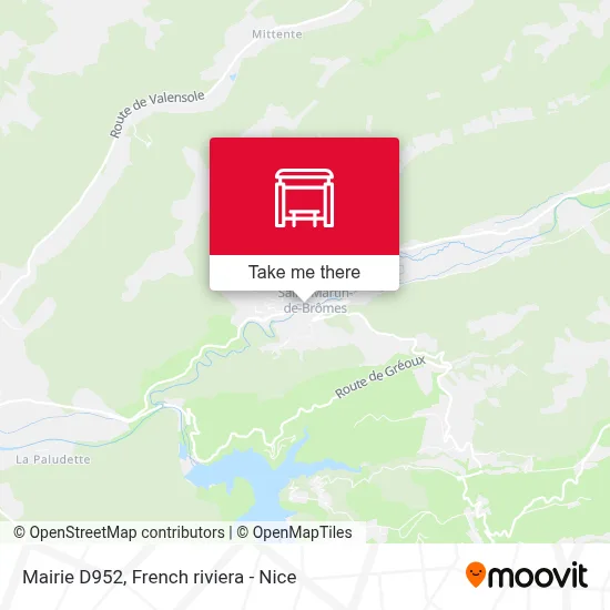 Mairie D952 map