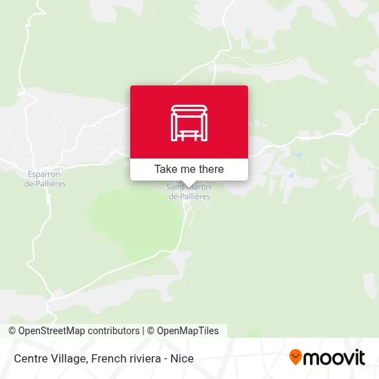 Centre Village map