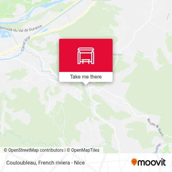 Couloubleau map