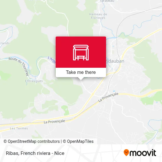 Ribas map