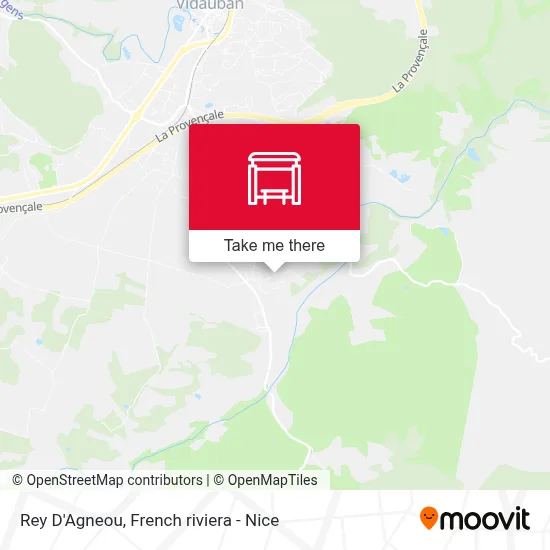 Mapa Rey D'Agneou