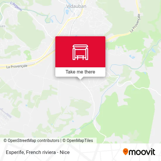 Esperife map