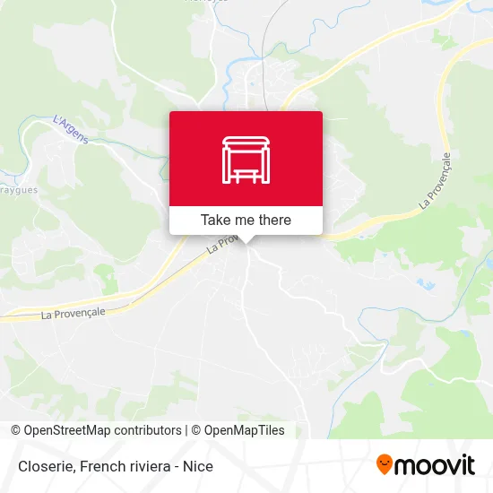 Closerie map