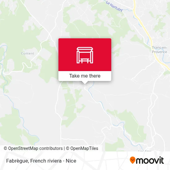 Fabrègue map