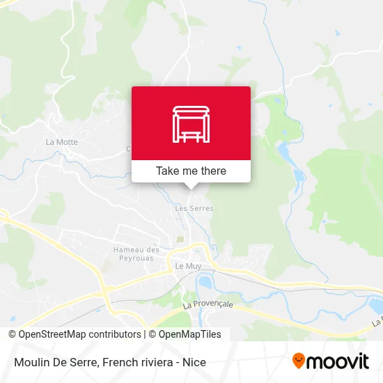 Moulin De Serre map