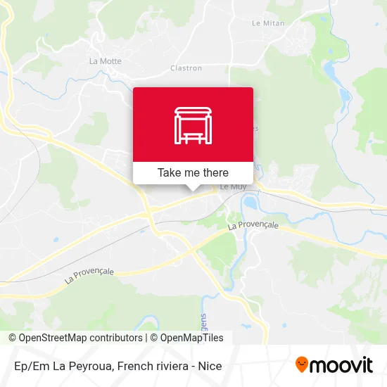 Ep/Em  La  Peyroua map