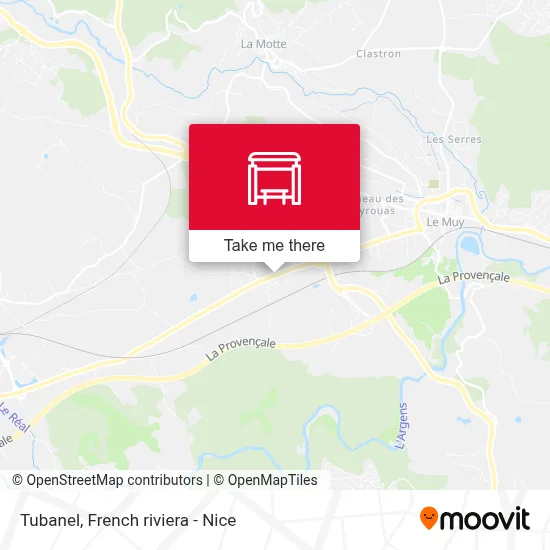 Tubanel map