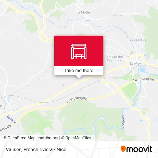 Valises map