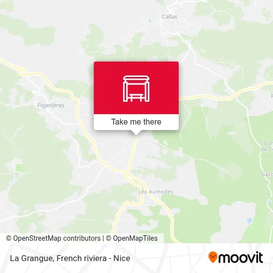 La Grangue map
