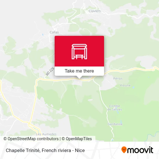 Chapelle Trinité map