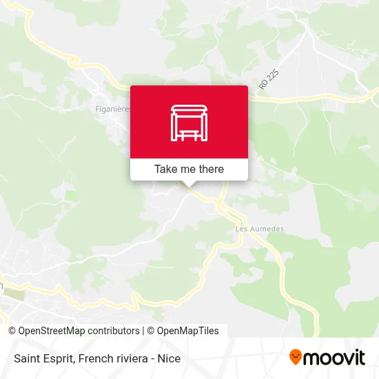 Saint Esprit map
