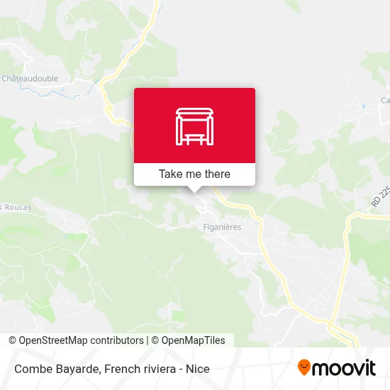 Combe Bayarde map