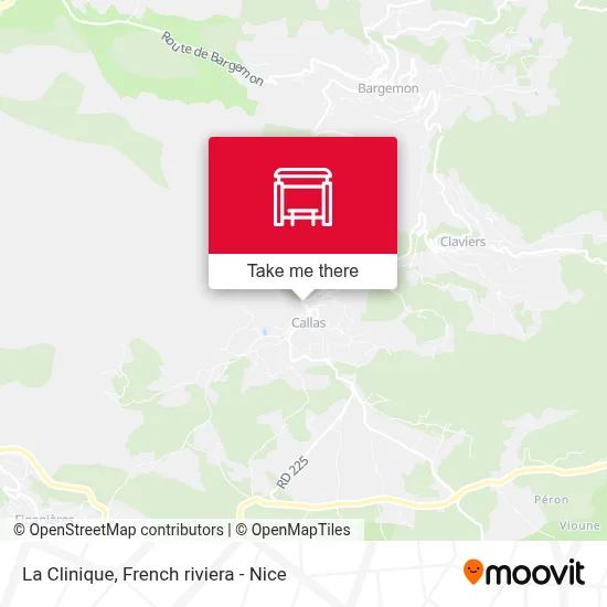 La Clinique map