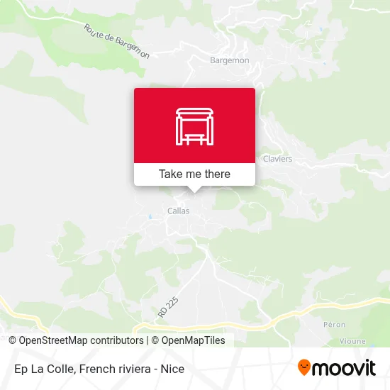 Ep La Colle map